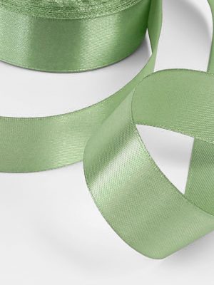 АТЛАСНАЯ ЛЕНТА ФИСТАШКОВОГО ЦВЕТА №159, ШИРИНОЙ: 20 мм, (23±1м)